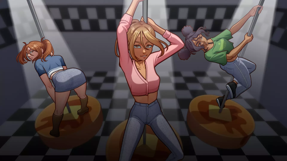 Cheerleader pole dance.webp