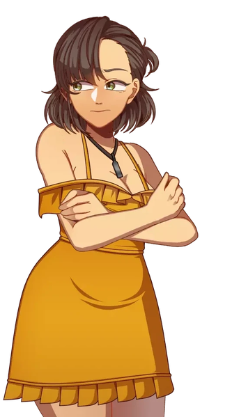 File:Nurse SophisticatedDress Annoyed.webp