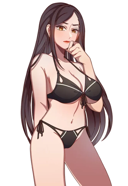 File:Mrs. L Bikini Skeptical.webp