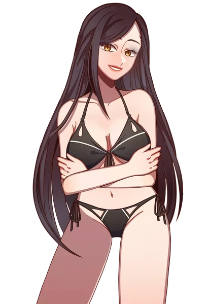 File:Mrs. L Bikini Smile.webp